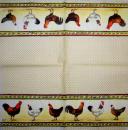 HAHU-020 Hahn, Huhn - 3-lagig (beige) - Ihr